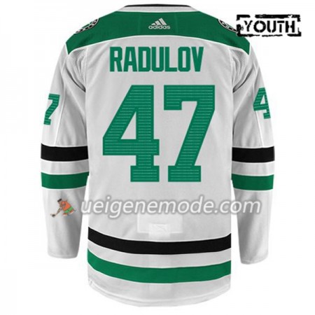 Kinder Eishockey Dallas Stars Trikot ALEXANDER RADULOV 47 Adidas Weiß Authentic